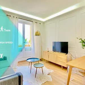 Appartamento Designer Garden View Ac, Fiber Wifi Heart Of, Monte Carlo
